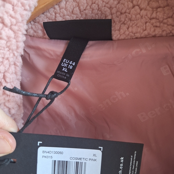 Bench Women's Blush Teddy Jacket - Picture 3 of 5